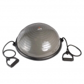 Bosu Meia Bola Fitness Acte T282 - Cinza/Preto