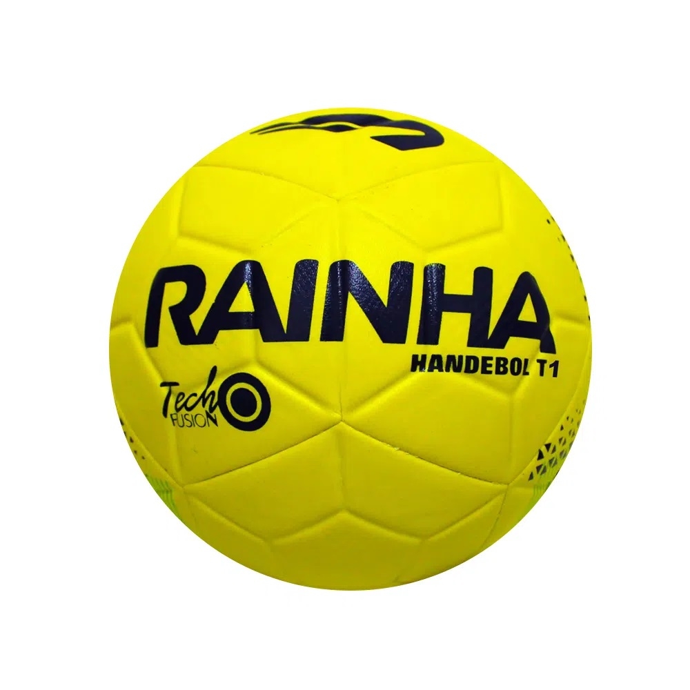 Bola Handebol Infantil Rainha T1 Tecnofusion - Amarelo/Preto