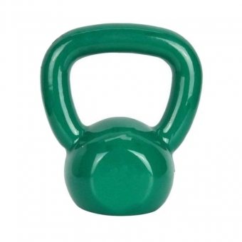 Kettlebell 4KG Emborrachado Verde