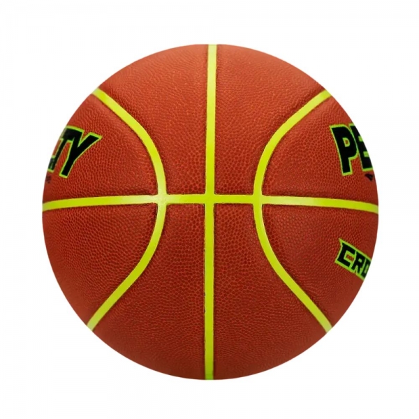 Bola De Basquete Penalty Feminino Crossover Pro 6 XXVI - Laranja/Preto