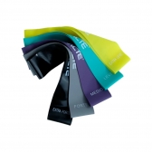 Kit Mini Band 5 Intensidades T315 Acte Sports - Roxo/Verde LimÃ£o