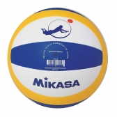 Bola Oficial de Vôlei de Praia Mikasa VXT30 - Amarelo/Azul