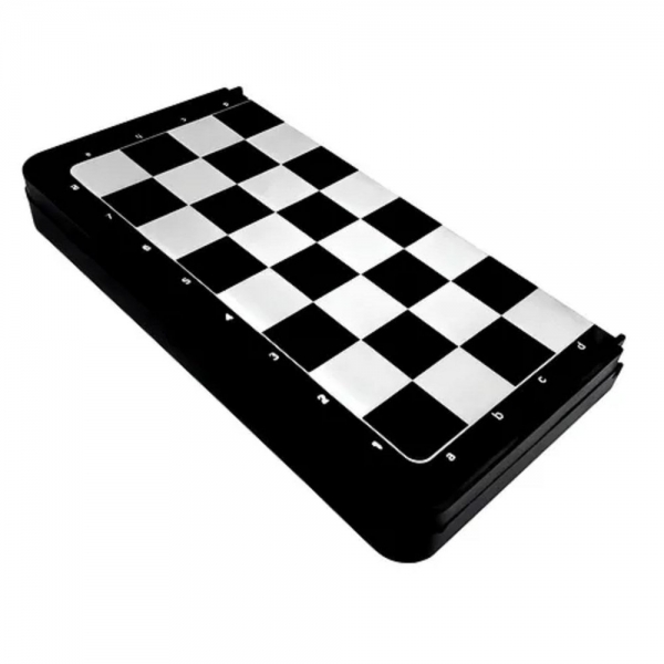 Jogo De Tabuleiro Dama - Lugo Brinquedos - Preto