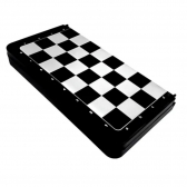 Jogo De Tabuleiro Dama - Lugo Brinquedos - Preto