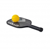 Kit Pickleball Leisure 2 Raquetes 4 Bolas e Bolsa Vollo - Preto