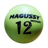 Bola Iniciação de Borracha Magussy Tamanho 12 Verde - Verde