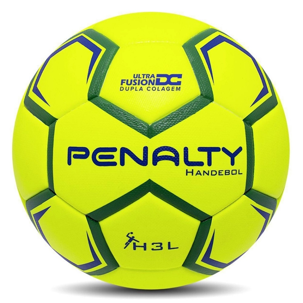 Bola Handebol Penalty H3l Ultra Fusion X - Amarelo/Verde