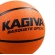 Bola Kagiva Basquete 7 Oficial Borracha - Laranja/Preto