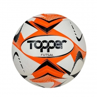 Bola De Futsal Topper Slick Colorful Laranja