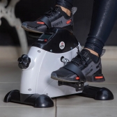 Exercitador Mini Bike Pro, Mini Bicicleta Ergométrica, Monitor Digital, E13, Acte Sports - Preto/Cinza