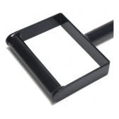 Puxador Neutro 70cm Com Giro Central Fitness Academia Costas - Preto