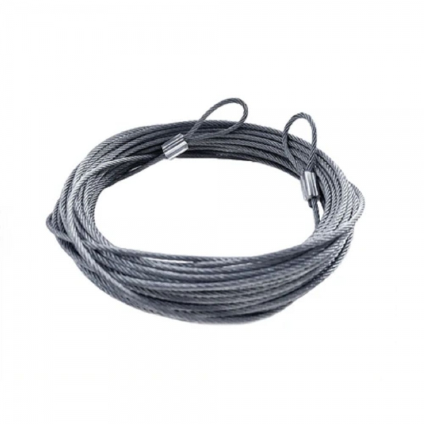 Cabo de Aço para Rede de Vôlei Galvanizado - Cinza