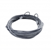 Cabo de Aço para Rede de Vôlei Galvanizado - Cinza