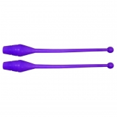 Par de Maça Ginástica Rítmica Oficial Adulto 45 cm - Roxo