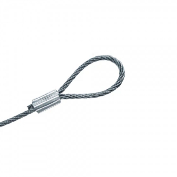 Cabo de Aço para Rede de Vôlei Galvanizado - Cinza