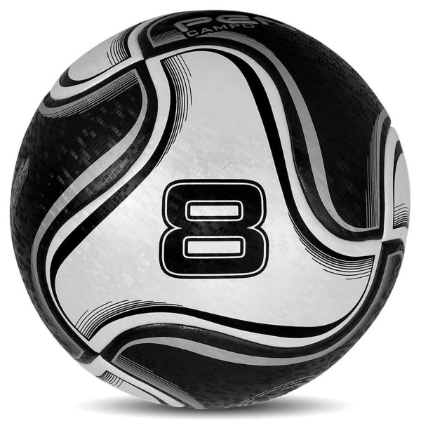 Bola De Futebol De Campo Penalty 8 N4 Juvenil XXIV - Preto - Preto/Branco