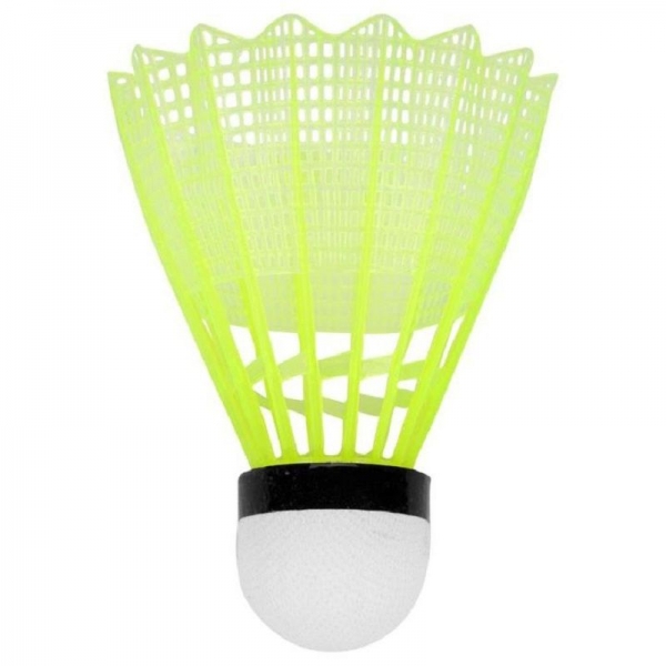 Peteca de Badminton VB600 6 unidades - Vollo - Amarelo