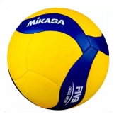 bola de Vôlei Mikasa V360W - Amarelo/Azul