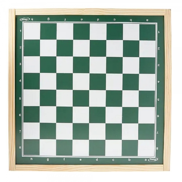 Tabuleiro para Xadrez 50 x 50cm - Xalingo - Verde