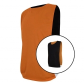 Kit com 15 Coletes Dupla Face Laranja e Preto - Kanga Sport - Laranja/Preto