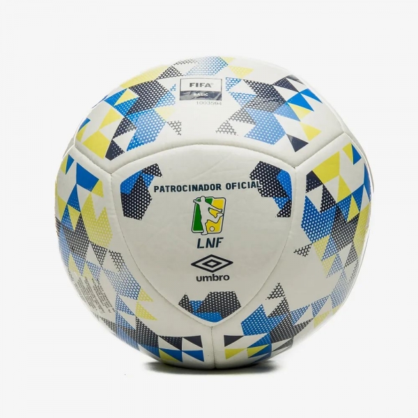 Bola De Futsal Umbro Sala Cup Lnf - Branco/Azul