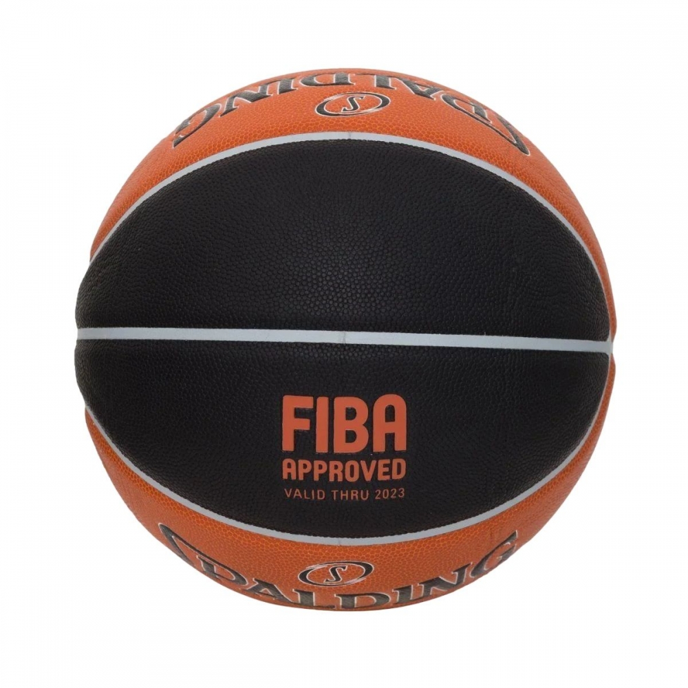 Bola De Basquete Spalding Tf-1000 Precision FIBA - Laranja e Preto - Laranja/Preto