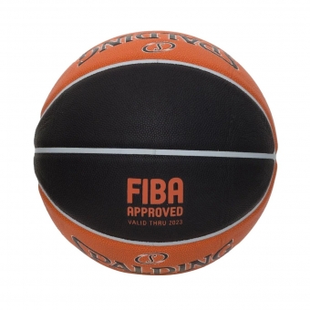 Bola De Basquete Spalding Tf-1000 Precision FIBA - Laranja e Preto