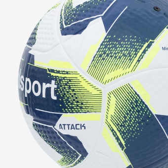 Bola De Futebol Campo Uhlsport Attack - Branco e Marinho