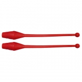Par de Maça Ginástica Rítmica Oficial Adulto 45 cm - Vermelho
