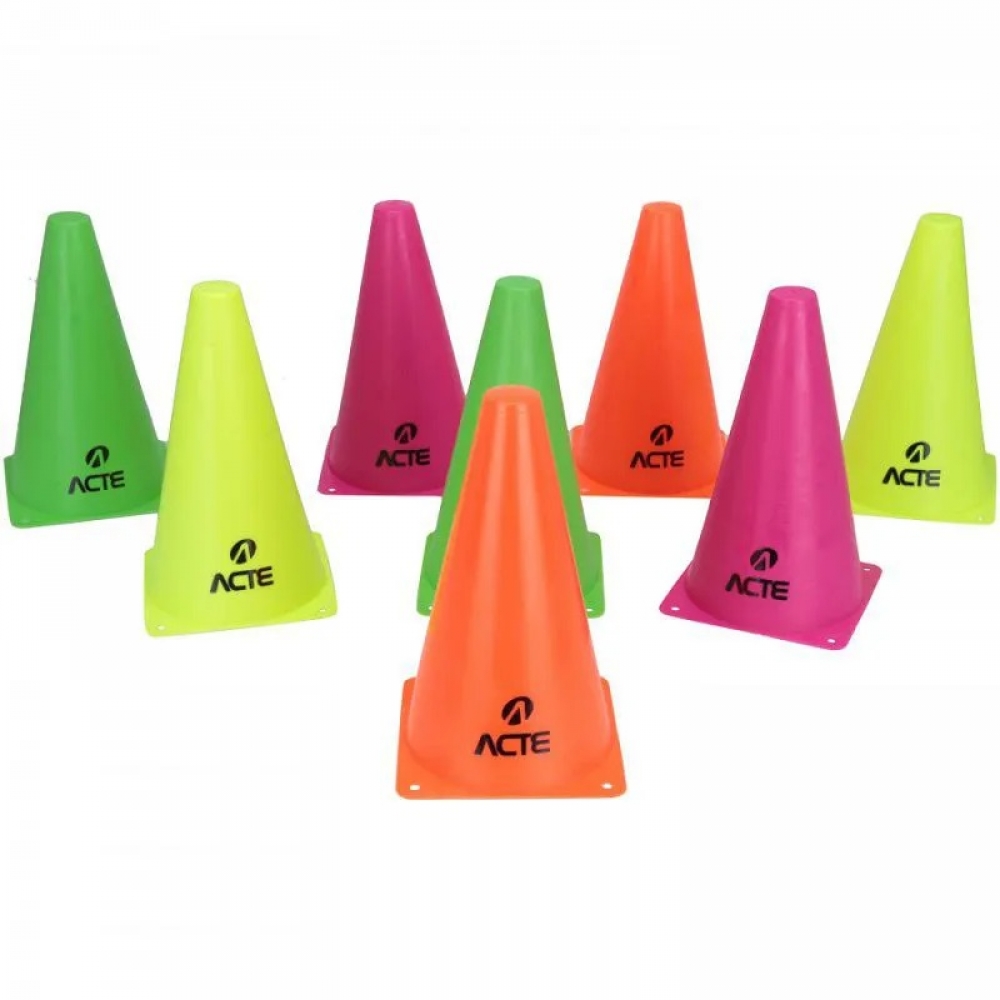Cones de Agilidade Acte Sports - multi colorido