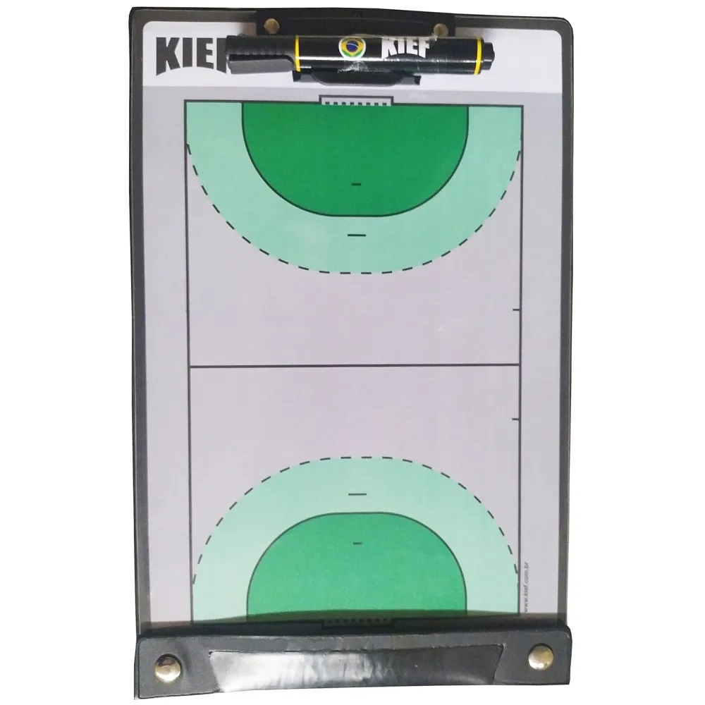Prancheta Tática Magnética Handebol - KIEF - Verde/Preto