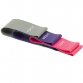 Kit Mini Band 3 Intensidades Rosa, Roxo e Cinza T71-R - Acte - Roxo