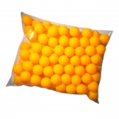Pacote de Bola de Tênis de Mesa AF Brinq com 100 Unidades - Laranja