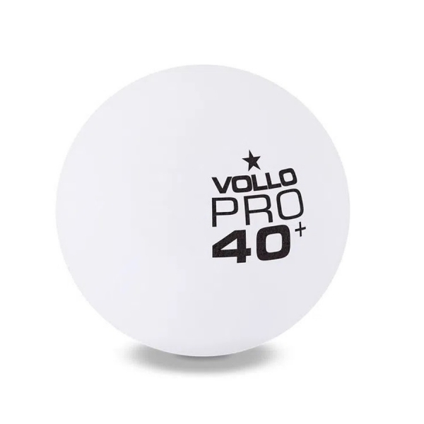 Bola de Tênis de Mesa Branca 1 Estrela 6 Unidades Vollo - Branco