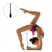 Par de Maça Ginástica Rítmica Infantil 35 cm - Preto