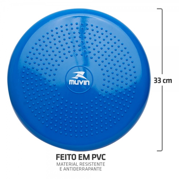 Disco de Equilíbrio Muvin Azul - Azul