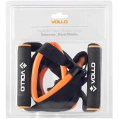 Extensor Elástico Vollo Com Pegador 1 Via Tensão Média - Laranja