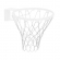 Rede de Basquete Gismar Fio 4mm Tipo Chuá Seda - Branco/Branco