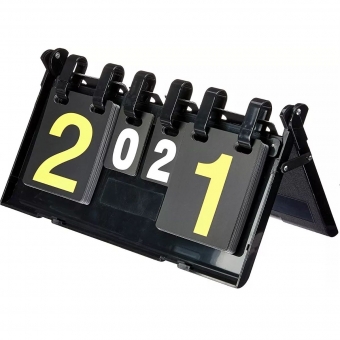 Placar De Mesa Marcador Manual Dobrável Contador De Pontos - M.R