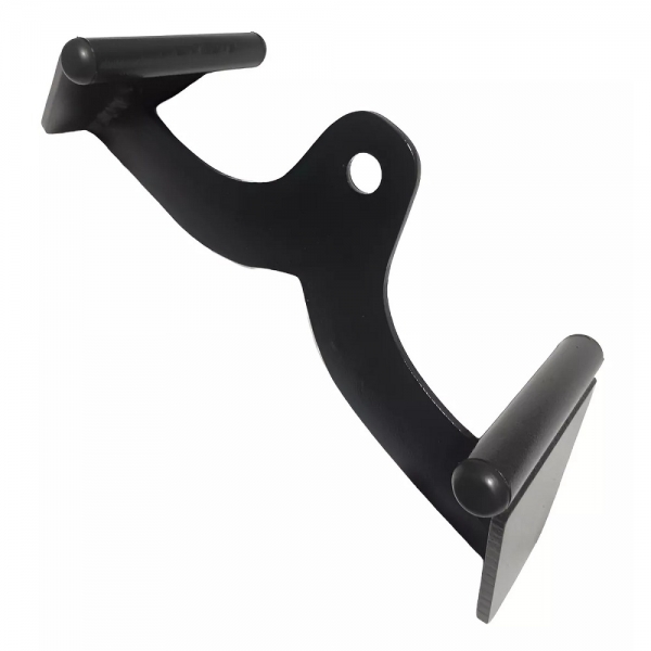 Barra Puxador Anatômico 30cm Semi Pronada Pulley Remada - Preto