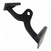 Barra Puxador Anatômico 30cm Semi Pronada Pulley Remada - Preto