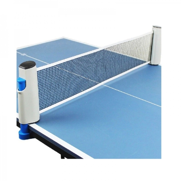 Rede Tênis de Mesa Retrátil Portátil Rack Table Tennis - Azul