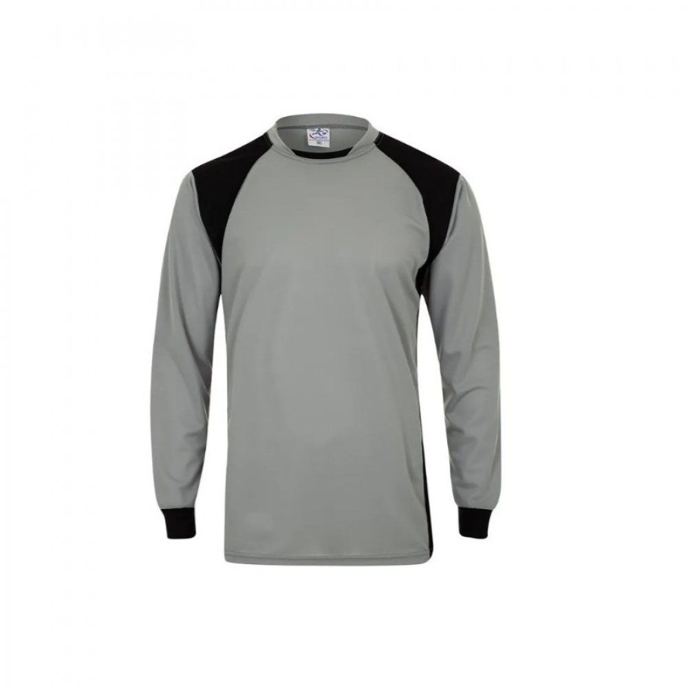 Camisa de Goleiro TRB Número 1 - Cinza/Preto