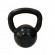 Kettlebell 16KG Emborrachado Preto - Preto
