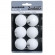 Bola De Tênis De Mesa Yashima 1 Estrela Plástico 06 Bolas - Branco