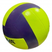 Bola Kagiva Vôlei Pró 8.0 Oficial Super Macia - Amarelo/Roxo