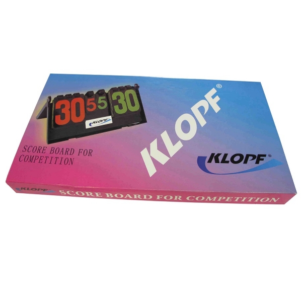 Placar de Mesa Manual - Klopf - Preto