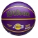 Bola Basquete Wilson NBA Player Series Lebron James / Los Angeles Lakers - Roxo/Amarelo