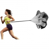 Paraquedas para Resistência em Corrida - Acte Sports - Preto/Cinza