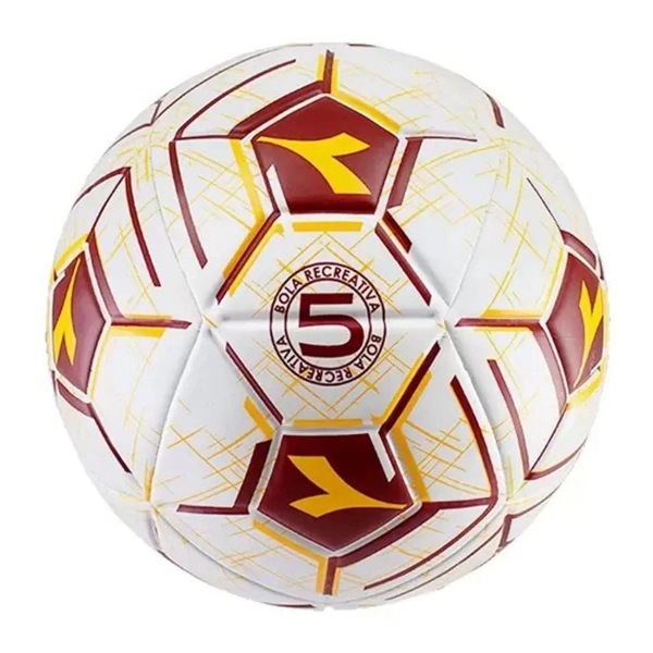 Bola de Society Diadora Coloring Park Branco e Laranja - Branco/laranja